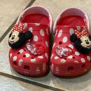 Crocs minnie bought at Disney world toddler